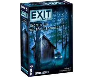 Juego de mesa devir exit regreso a la cabaa abandonada