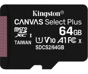 Kingston Technology Canvas Select Plus memoria flash 64 GB SDXC Clase 10 UHS-I