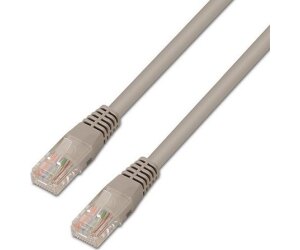 Cable de Red RJ45 UTP Aisens A135-0236 Cat.6/ 20m/ Gris