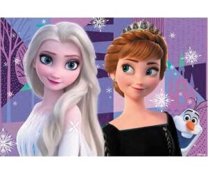 Puzzle lenticular prime 3d disney frozen elsa anna y olaf 200 piezas