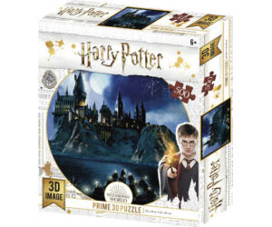 Puzzle 3d lenticular harry potter hogwarts 500 piezas