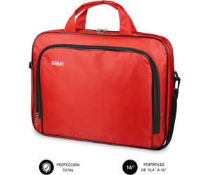 SUBBLIM Maletín Ordenador Oxford Laptop Bag 15,4-16" Red