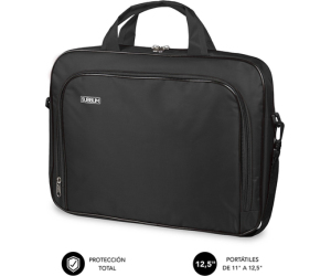 SUBBLIM Maletín Ordenador Oxford Laptop Bag 11-12,5" Black