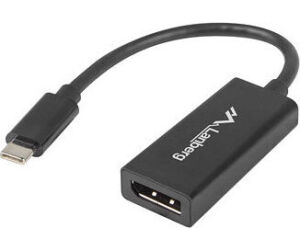 Adaptador Usb Lanberg Usb-c M 3.1 A Displayport H 15cm Negro