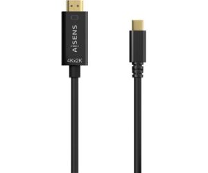 Cable Conversor Aisens 4k30hz Usb-c/m-hdmi/m Negro 0.8m