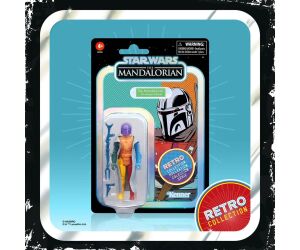 Figura hasbro star wars retro prototype series -  the mandalorian (modelo aleatorio)