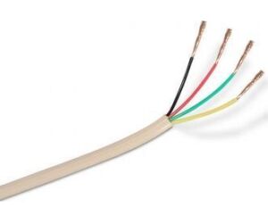 Bobina de Cable de Telfono Aisens A143-0321 4C/ 100m/ Beige