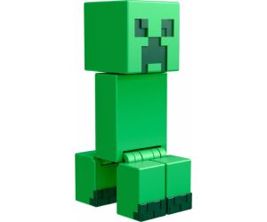 Figura mattel minecraft creeper con accesorios portal