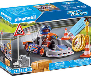 Playmobil sports & action kart de carreras