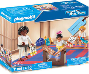 Playmobil sports & action entrenamiento de karate