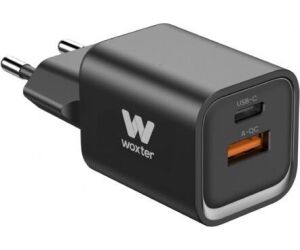 Cargador Compacto Woxter PE26-174/ 1xUSB Tipo-C/ 1xUSB/ 35W