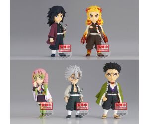 Figura banpresto world collectable demon slayer kimetsu no yaiba vol.5 surtido 7cm 1 unidad aleatoria