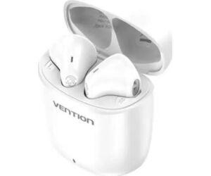 Auriculares Bluetooth Vention NBGW0 con estuche de carga/ Autonoma 7h/ Blancos