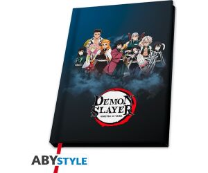 Cuaderno de notas abystyle demon slayer -  pilares