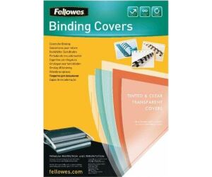 Portadas de PVC Fellowes 5375901/ A4/ 180 Micras/ 100 unidades/ Transparente