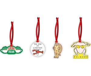 Decoracion de navidad half moon bay friends set de 4