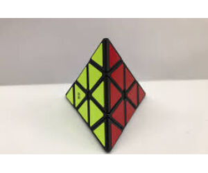 Cubo de rubik qiyi qiming pyraminx bordes negros