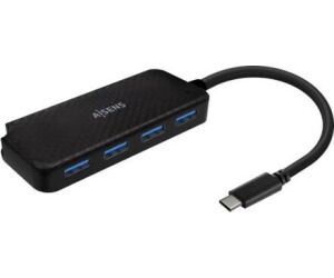 Hub USB Tipo-C Aisens A109-0715/ 4xUSB