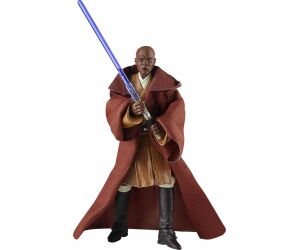 Figura hasbro mace windu 9 -5 cm sw el ataque de los clones star wars vintage f44955x0