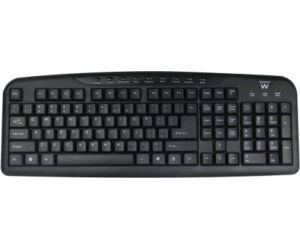 Teclado Usb Ewent Mulimedia Portugues Negro