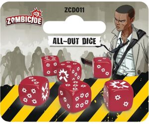 Dados juego de mesa zombicide 2nd edition