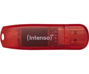 Intenso 3502491 Lpiz USB 2.0 Rainbow 128GB Rojo