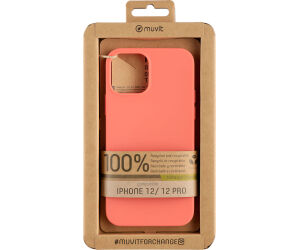 Funda muvit recycletek para apple iphone 12 - 12 pro living coral