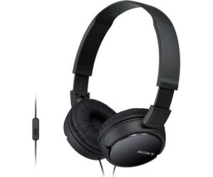 Auriculares Sony MDR-ZX110B/ Jack 3.5/ Negros