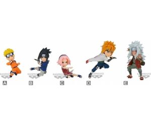 Figura banpresto naruto world collectable figure 12 unidades 7cm