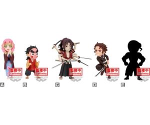 Figura banpresto demon slayer: kimetsu no yaiba world collectable figure vol.11 12 unidades 7cm