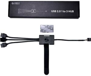 Hub lian li pw - u2hb usb 2.0 3 en 1