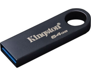 Kingston Technology DataTraveler SE9 G3 unidad flash USB 64 GB USB tipo A 3.2 Gen 1 (3.1 Gen 1) Negro