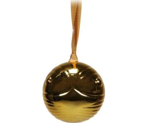 Decoracion de navidad half moon bay harry potter snitch dorada