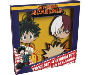 Set llaveros cyp brands my hero academia 4 llaveros