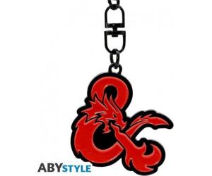 Llavero abystyle dungeon & dragons ampersand logo