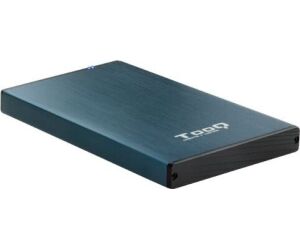 Caja Externa Tooq Tqe-2527pb 2,5" 9,5 Mm Sata Usb 3.0/3.1 Azul