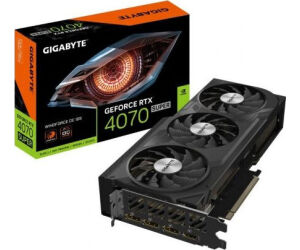 Tarjeta Grfica Gigabyte GeForce RTX 4070 SUPER WindForce OC 12G/ 12GB GDDR6X