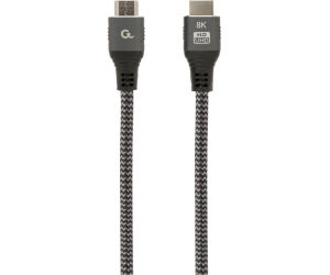 Cable Trenzado Hdmi 2.1 8k 60hz Gembird Select Plus Series Con Ethernet 1m Negro