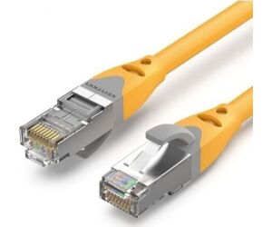 Cable de Red RJ45 SFTP Vention IBHYN Cat.6A/ 15m/ Amarillo