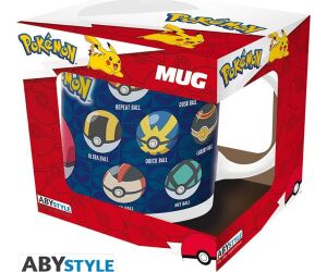 Taza abystyle pokemon -  pokeballs