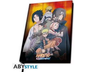 Cuaderno notas abystyle naruto shippuden konoha group