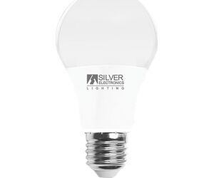 Bombilla led eco decorativa silver electronics estandar 15w=100w -  e27 -  3000k -  1600 lm -  180 -  luz calida -  a+