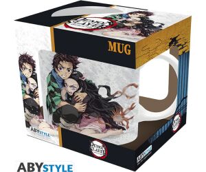 Taza abysse 320 ml demon slayer tanjiro & nezuko caja 2 uds