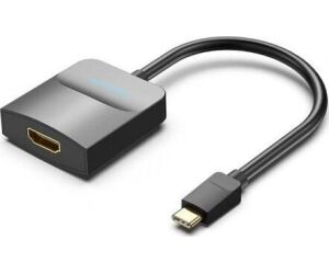 Adaptador Vention TDCBB/ USB Tipo-C Macho - HDMI Hembra