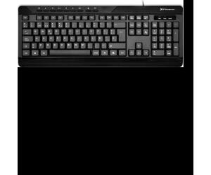 Teclado multimedia key light media espaol con cable usb qwerty