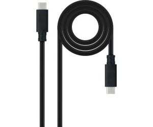 Nanocable Cable USB 3.1GEN2 5A USB-C-M-USB-C-M 3m