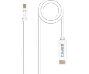 Conversor Mini Displayport A Hdmi 5 M Blanco Nanocable