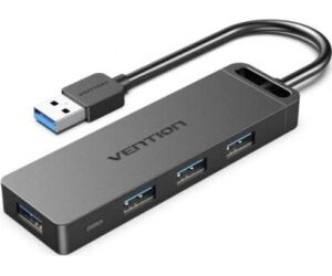 Hub USB 3.0 Vention CHLBD/ 4xUSB/ MicroUSB PD/ 50cm