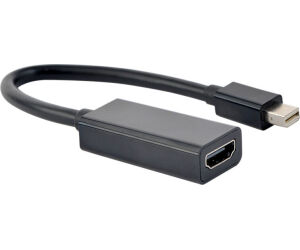 Cable Adaptador 4k Gembird Mini Displayport A Hdmi, Negro