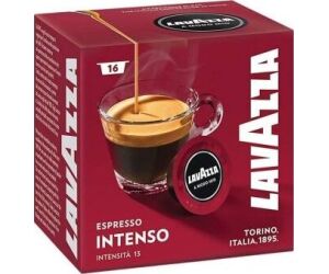 Cpsula Lavazza Intensamente para cafeteras A Modo Mio/ Caja de 16